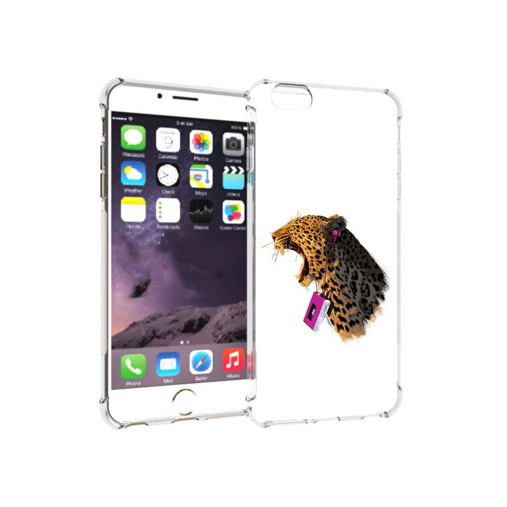 

Чехол MyPads Tocco для Apple iPhone 6 Plus MP3, Прозрачный, Tocco