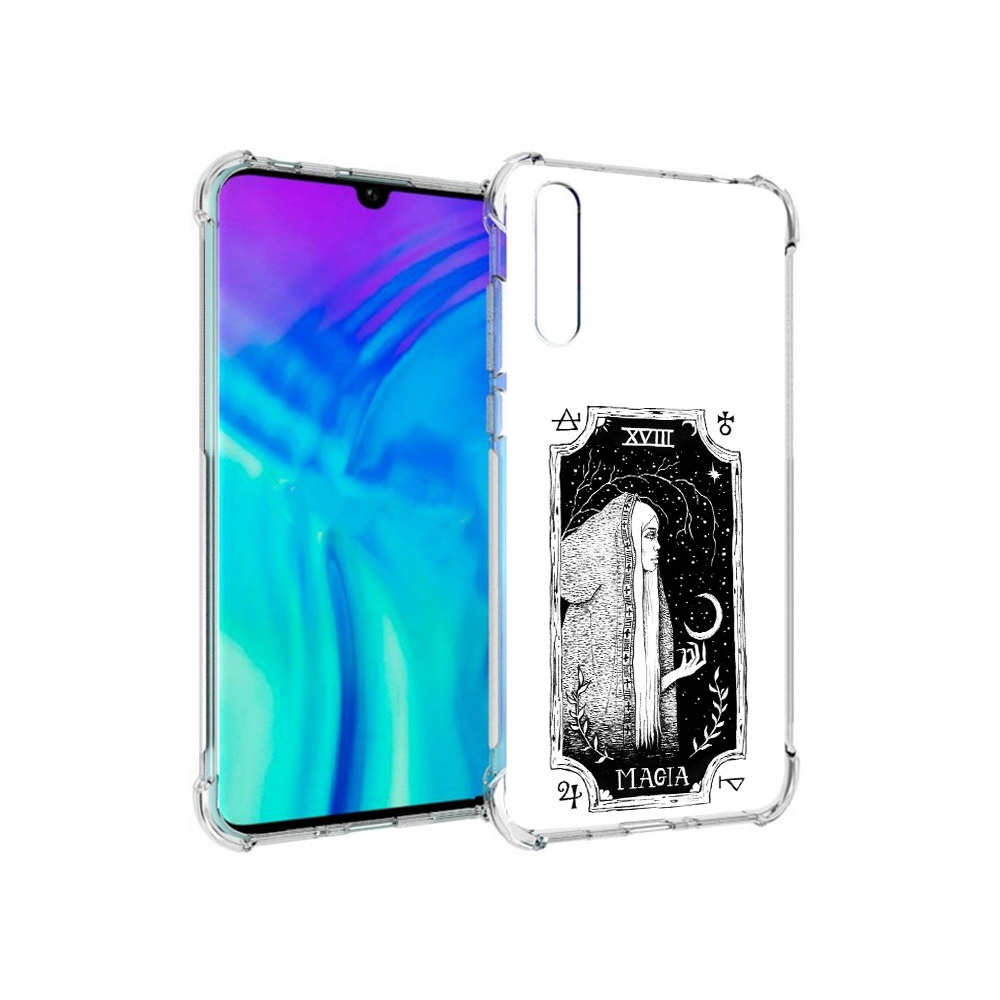 

Чехол MyPads Tocco для Huawei Enjoy 10s лунная магия, Прозрачный, Tocco