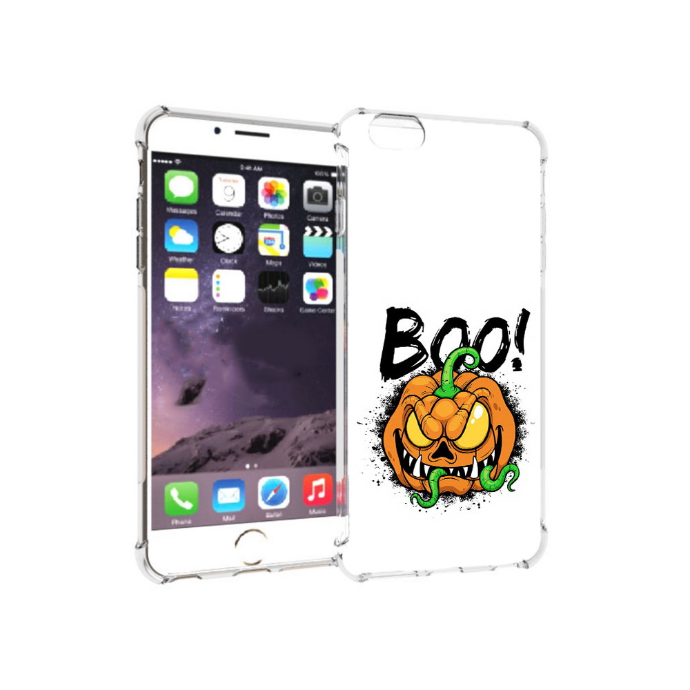 

Чехол MyPads Tocco для Apple iPhone 6 Plus Хэллоуин бу, Прозрачный, Tocco