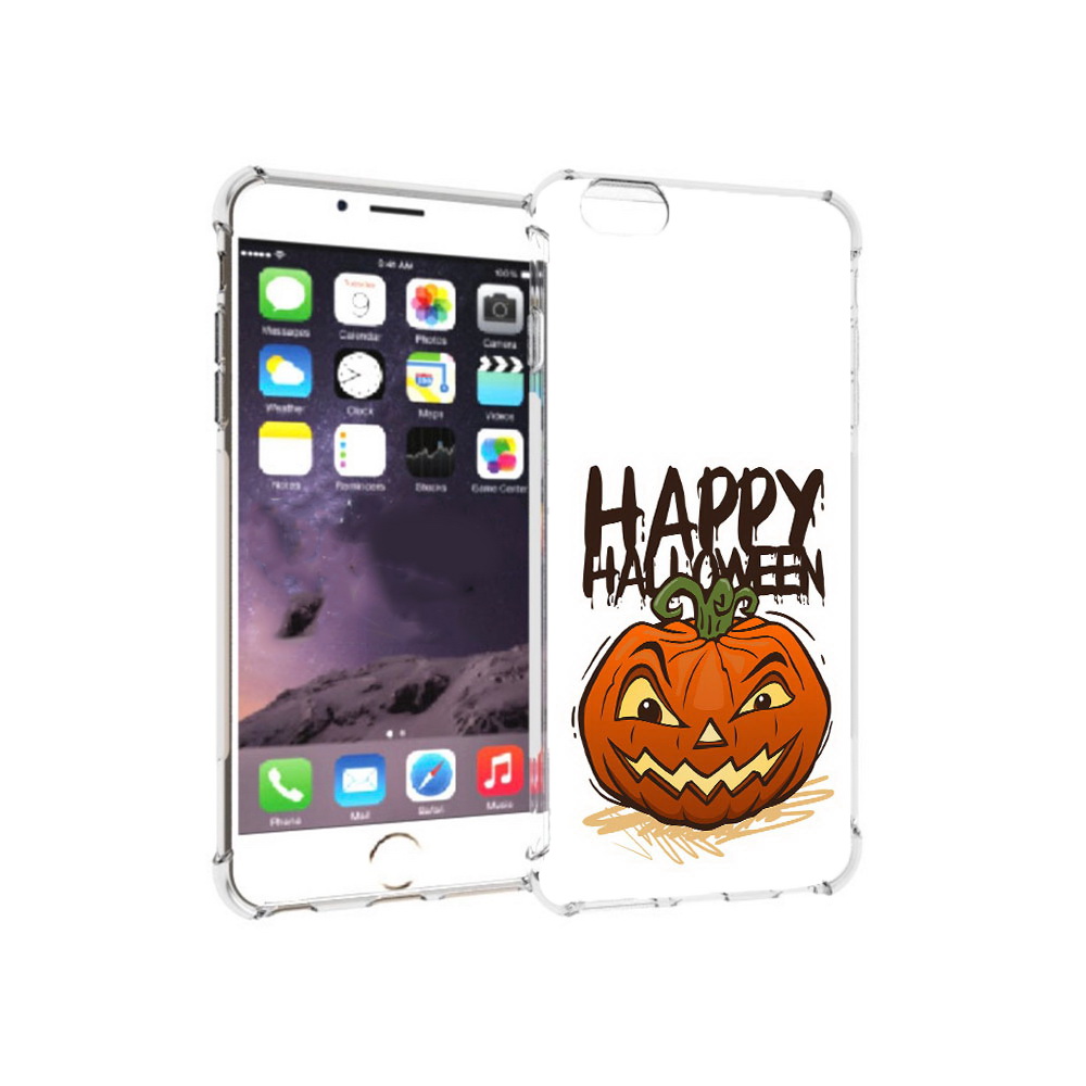 

Чехол MyPads Tocco для Apple iPhone 6 Plus Хэллоуин счастливый, Прозрачный, Tocco