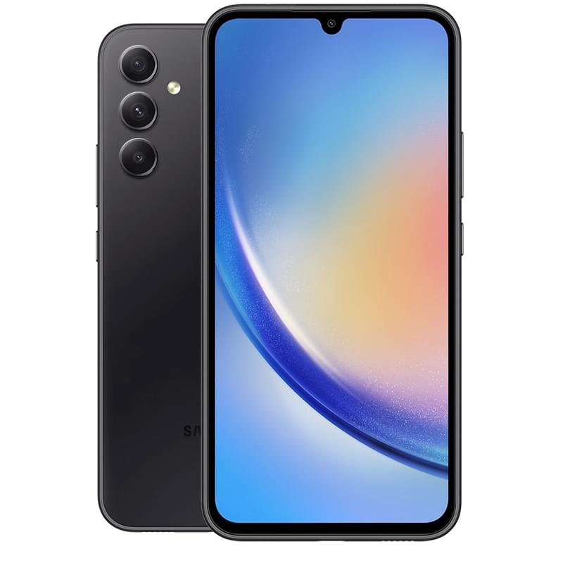 

Смартфон Samsung Galaxy A34 5G 6/128GB SM-A346 Awesome Graphite (Черный), Galaxy A34 (5G)