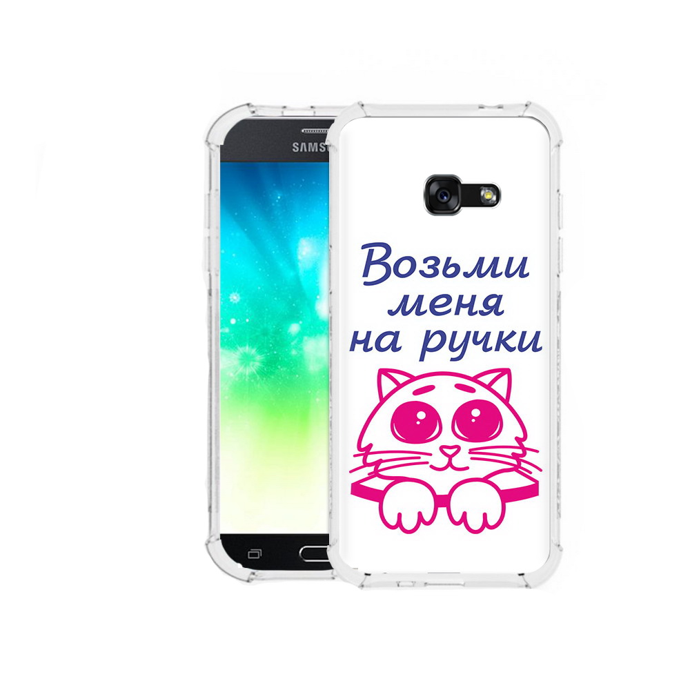

Чехол MyPads Tocco для Samsung Galaxy A3 (2016) мяу, Прозрачный, Tocco