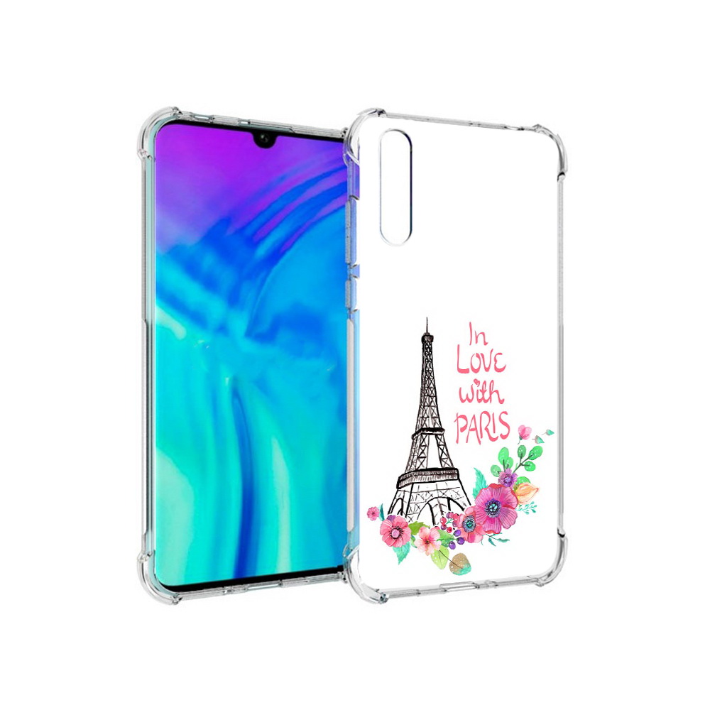 

Чехол MyPads Tocco для Huawei Enjoy 10s любимый париж, Прозрачный, Tocco