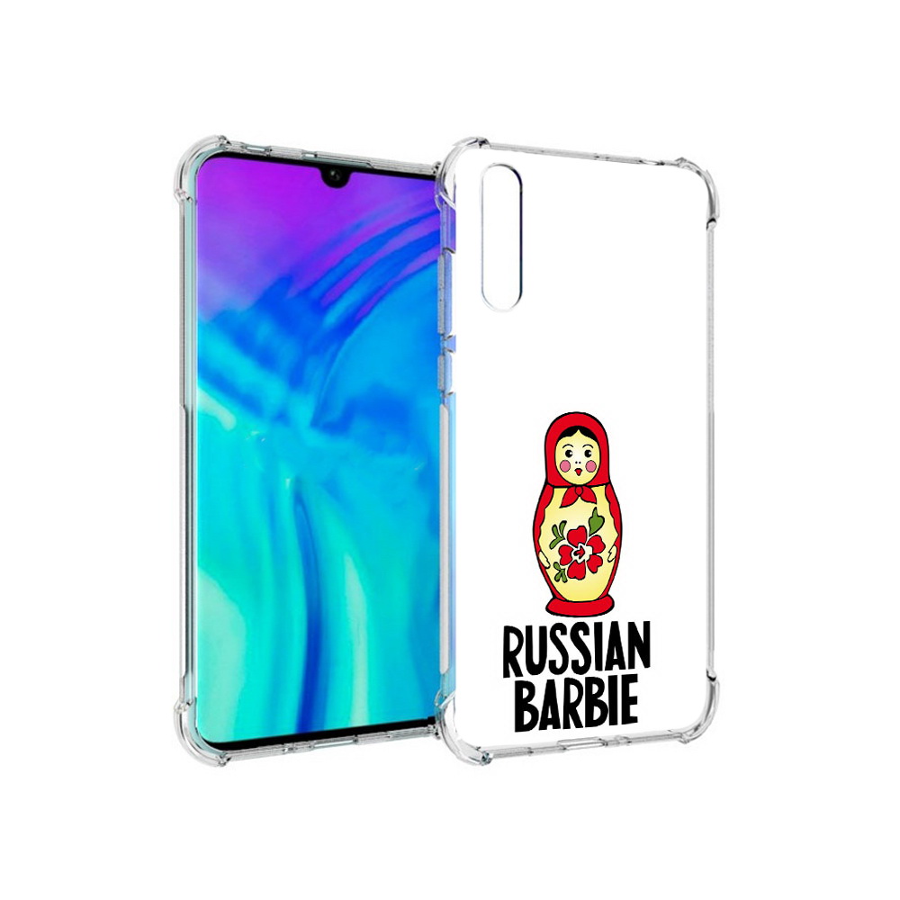 Чехол MyPads Tocco для Huawei Enjoy 10s матрешка