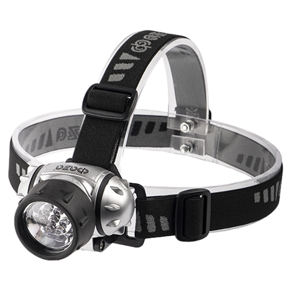 

Фонарь Фаzа H1-L07 налобный светодиодный 7 светодиодов, Серебристый;черный