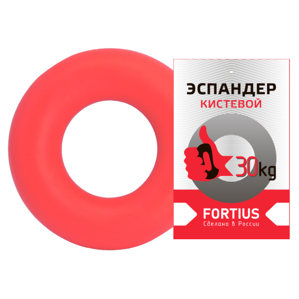 

Эспандер-кольцо FORTIUS 30 кг красный