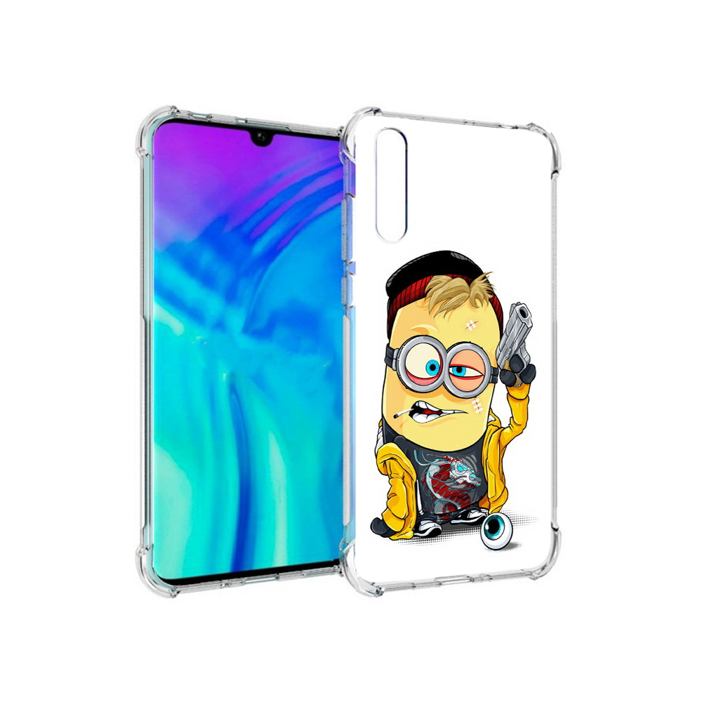 

Чехол MyPads Tocco для Huawei Enjoy 10s миньон бандит, Прозрачный, Tocco