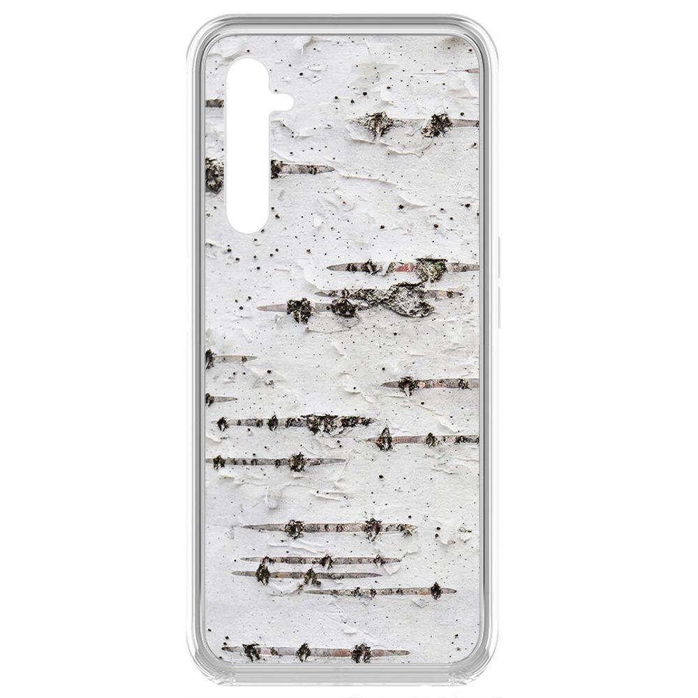

Чехол-накладка Krutoff Clear Case Березка для Realme 6 Pro