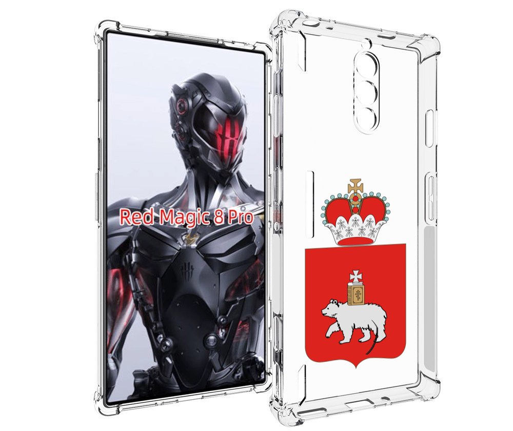 

Чехол MyPads герб-пермский-край для ZTE Nubia Red Magic 8 Pro / Red Magic 8 Pro Plus, Tocco