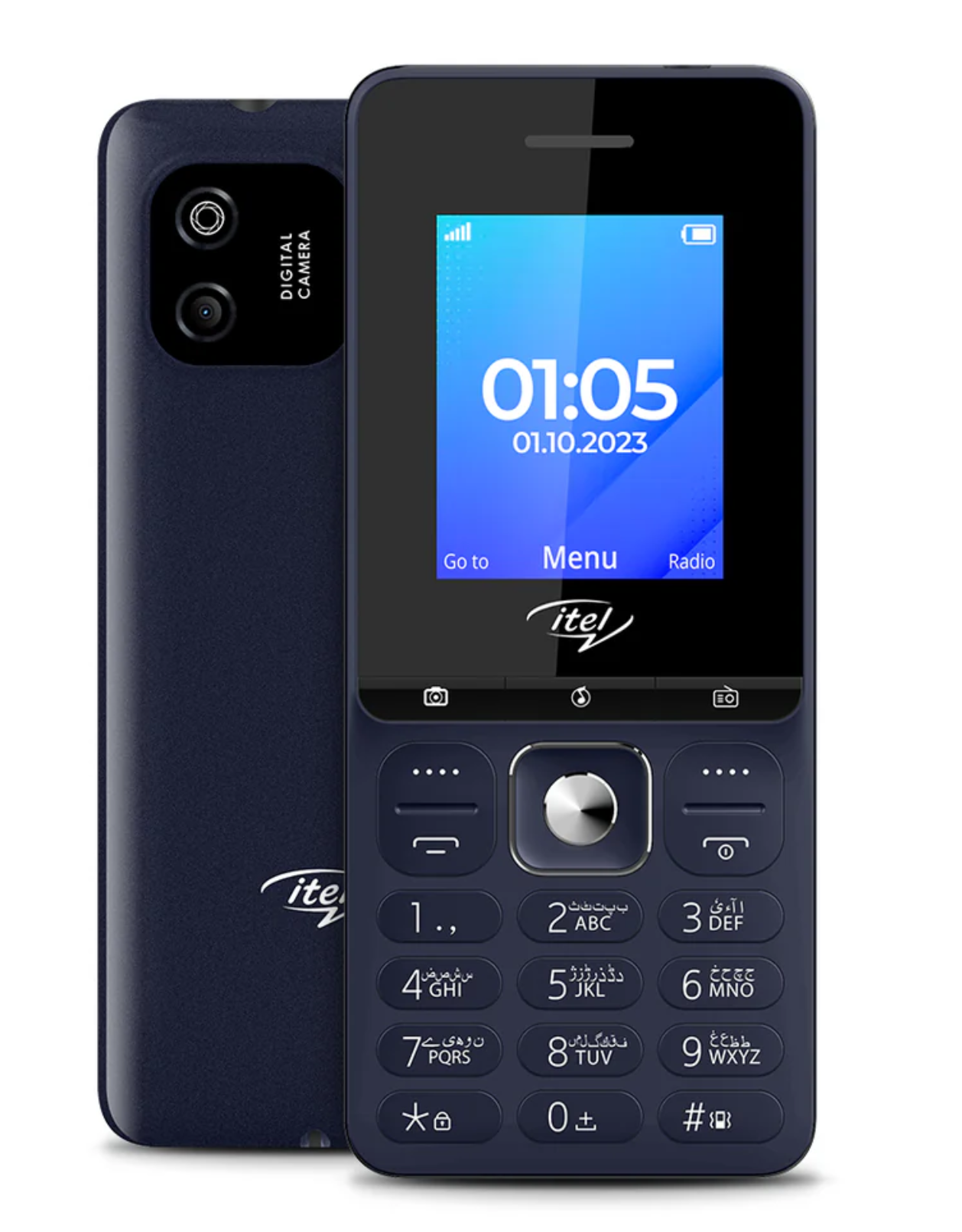 

Мобильный телефон Itel it2176 синий (4894947008535), it2176