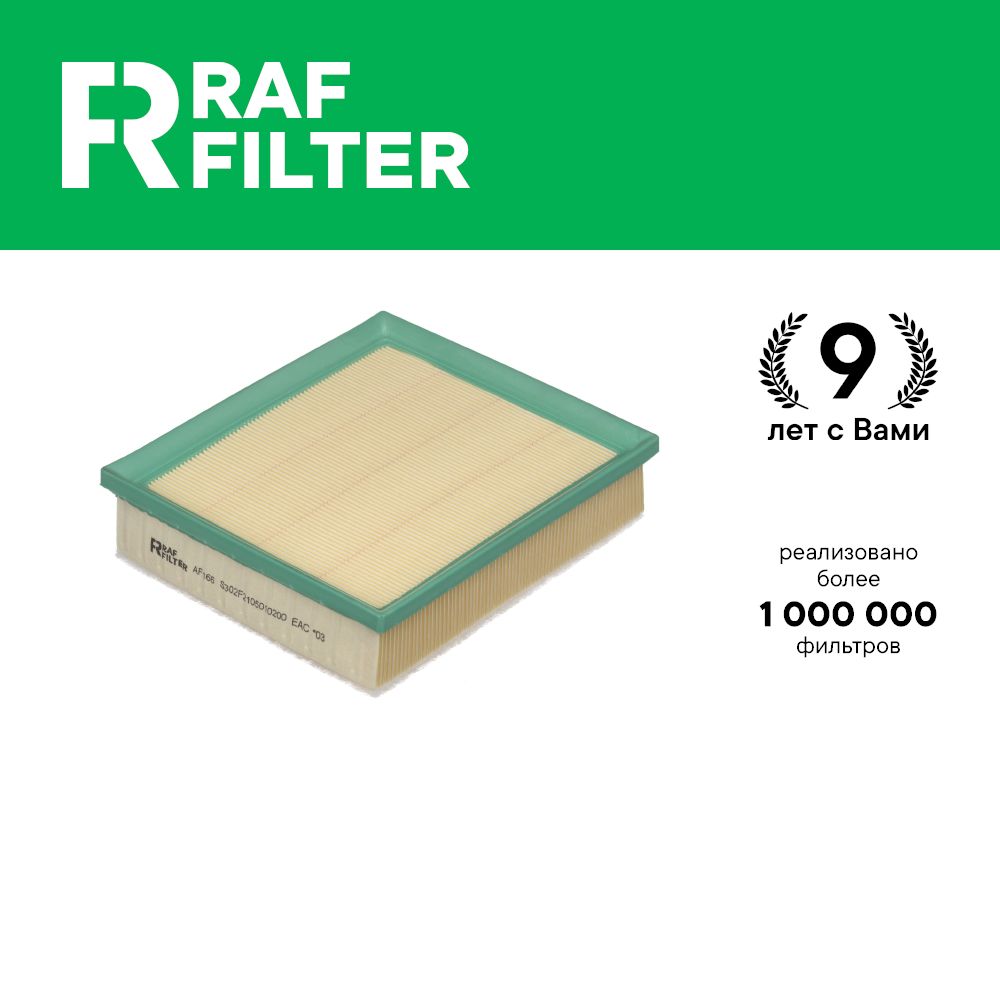 

Фильтр воздушный RAF Filter AF166 CHANGAN CS85 2.0 JL486ZQ3