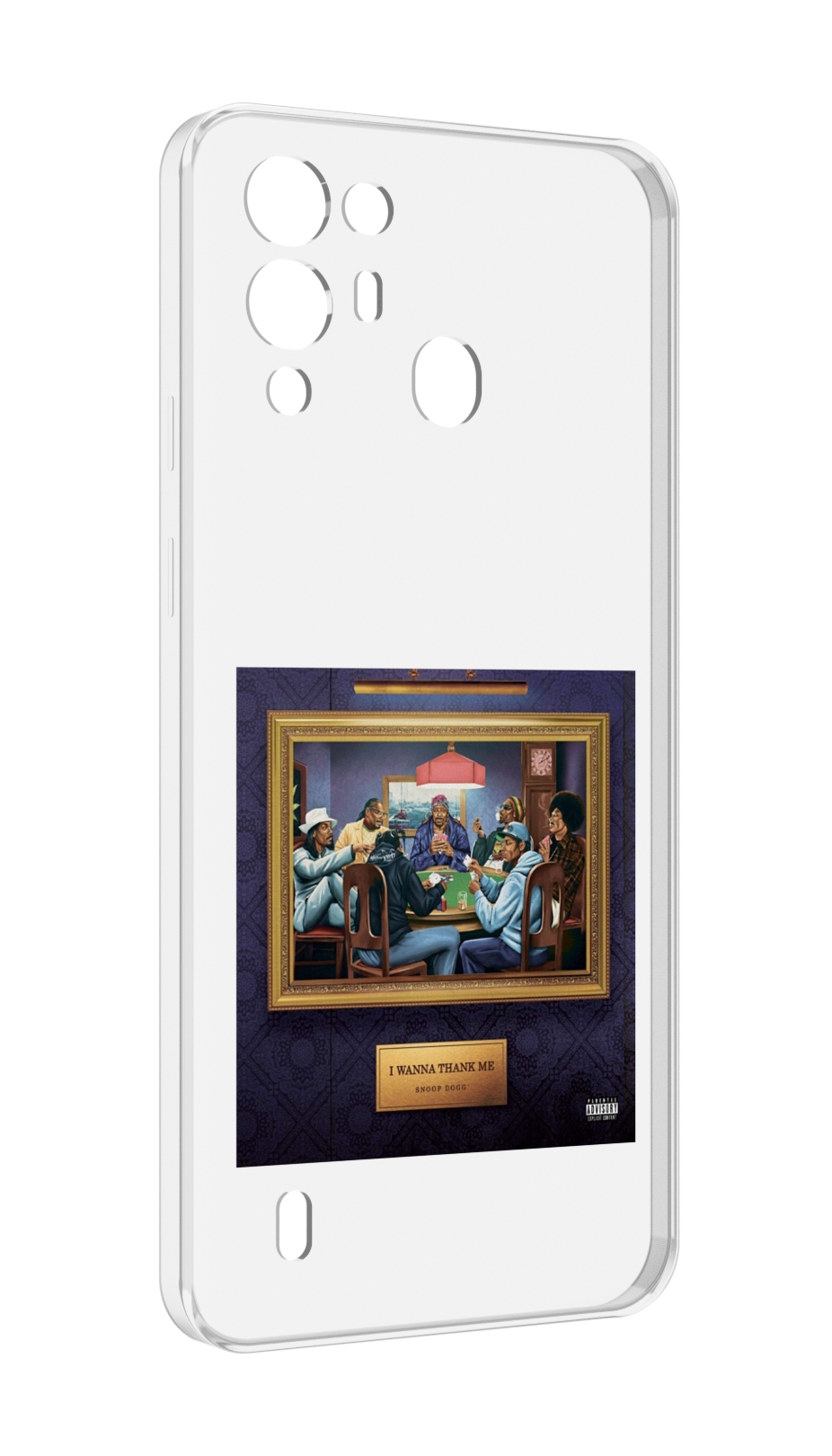 Чехол MyPads Snoop Dogg WANNA THANK ME для Blackview A55 Pro противоударный
