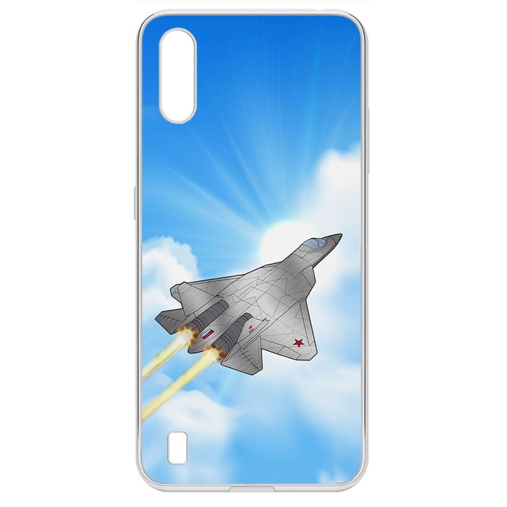 

Чехол-накладка Krutoff Clear Case СУ-57 для Samsung Galaxy M01 (M015)