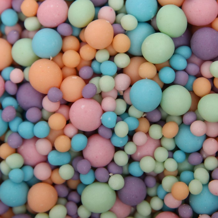 

Драже зерновое в цветной кондитерской глазури (Оранжевое,голубое,розовое,сиреневое,изумруд