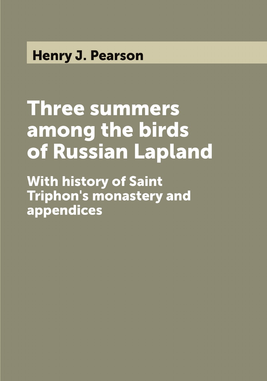 

Three summers among the birds of Russian Lapland