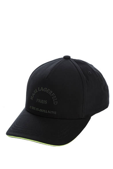 

Бейсболка мужская Karl Lagerfeld 805622502123 черная, Черный, 805622502123
