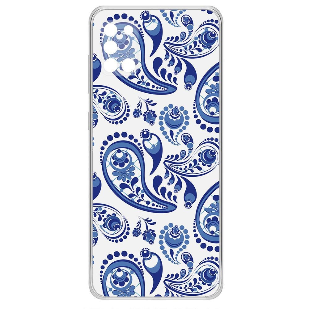 

Чехол-накладка Krutoff Clear Case Гжель для Samsung Galaxy A31 (A315)