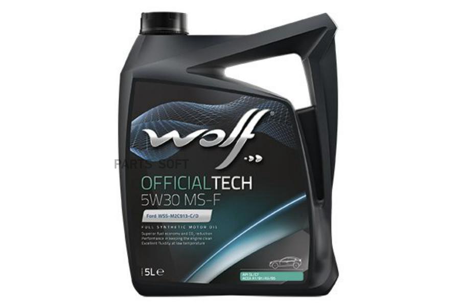 

Wolf Моторное Масло Officialtech 5W30 Ms-F 5L