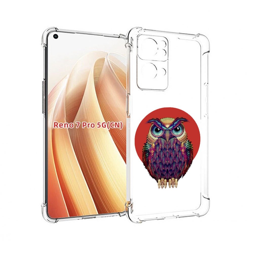 

Чехол MyPads Сова 3 для OPPO Reno7 Pro 5G, Прозрачный, Tocco