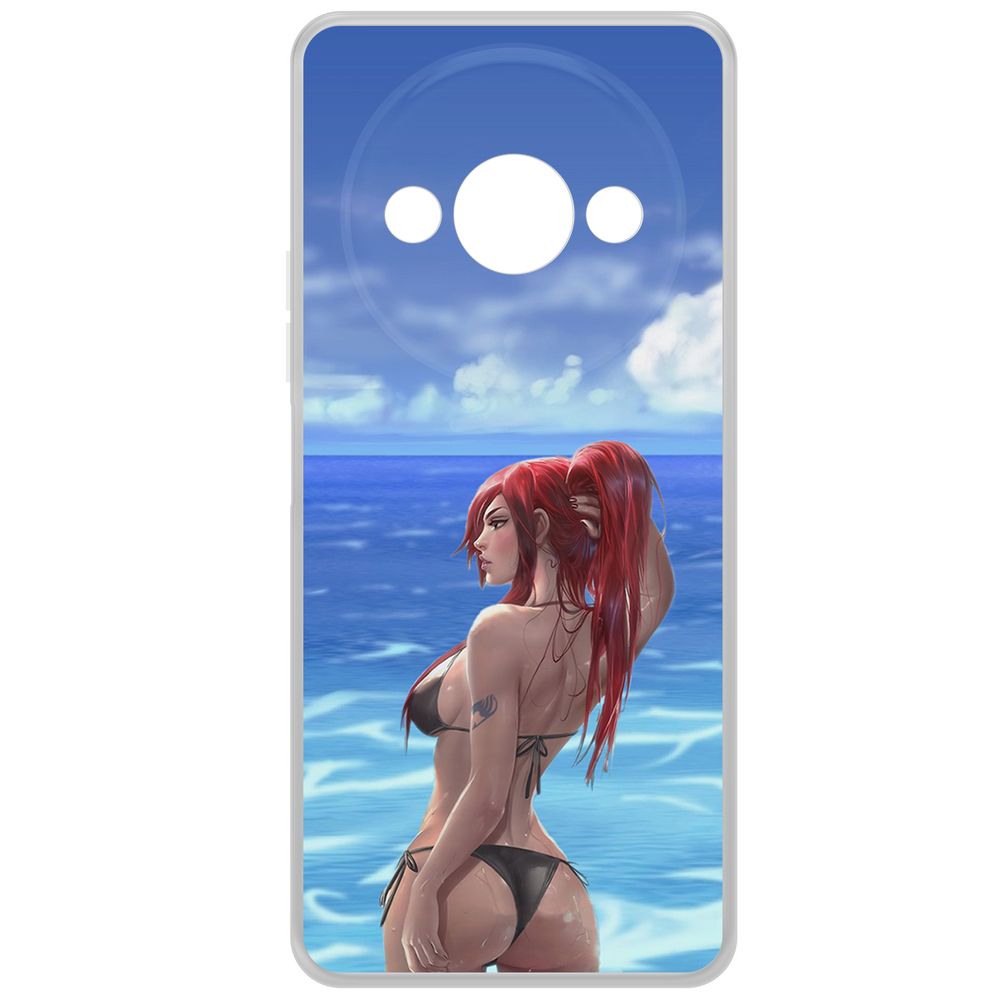 

Чехол-накладка Krutoff Clear Case Купальник женский для Xiaomi Redmi A3x, Прозрачный