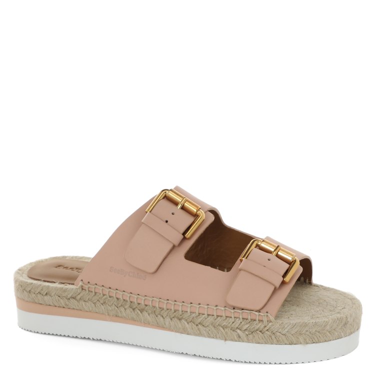 

Сабо женские See by Chloe SB38141A бежевые 36 EU, Бежевый, SB38141A
