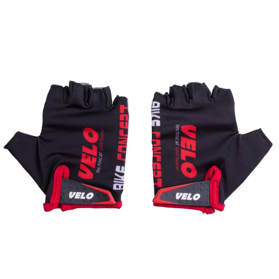Перчатки спортивные велосипедные Velrosso детские красные размер 2XS