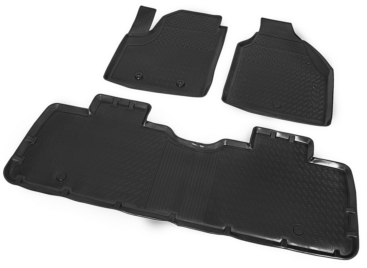 фото Коврики в салон rival для volkswagen sharan i рестайлинг минивэн 2003-2010, 3 шт. 15809002