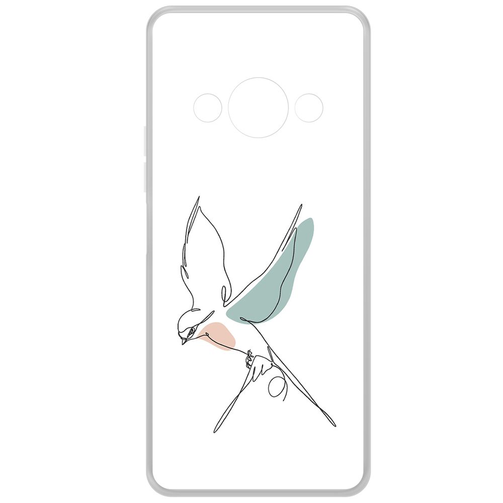 

Чехол-накладка Krutoff Clear Case Полет для Xiaomi Redmi A3x, Прозрачный