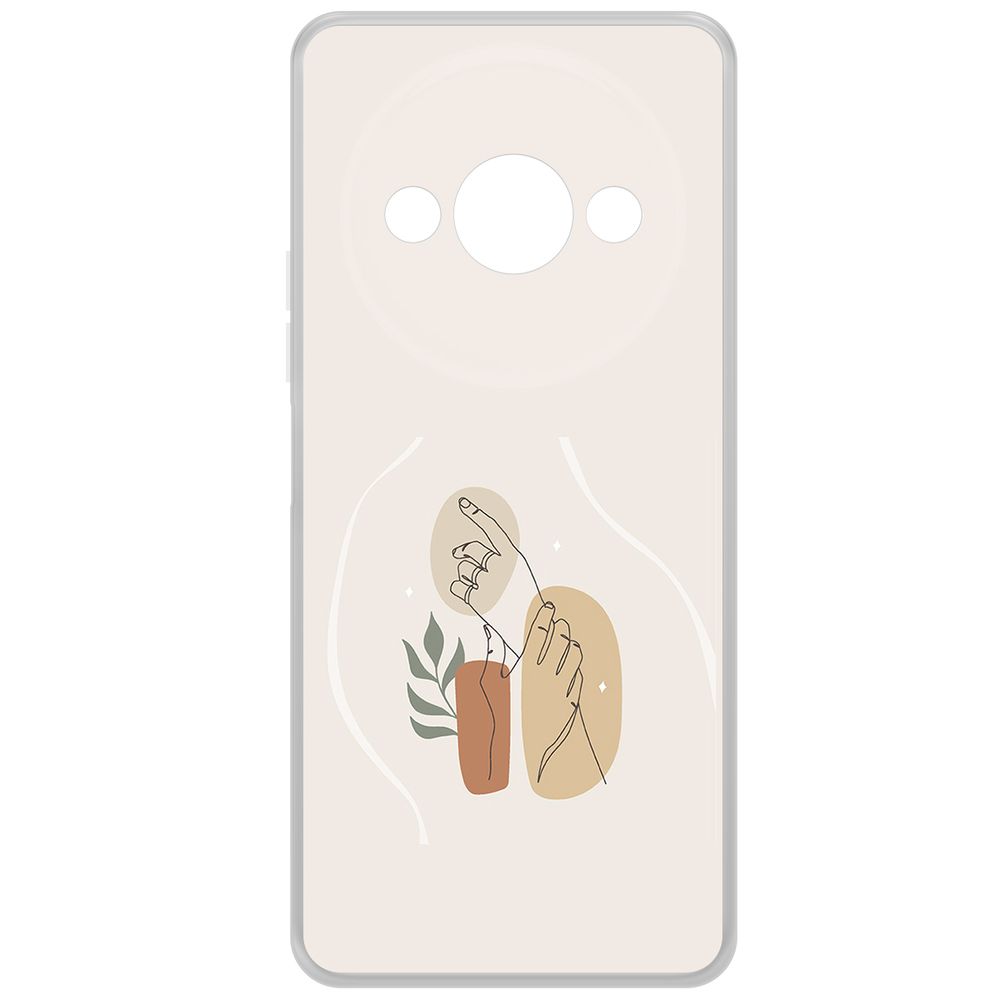 

Чехол-накладка Krutoff Clear Case Тонкость для Xiaomi Redmi A3x, Прозрачный