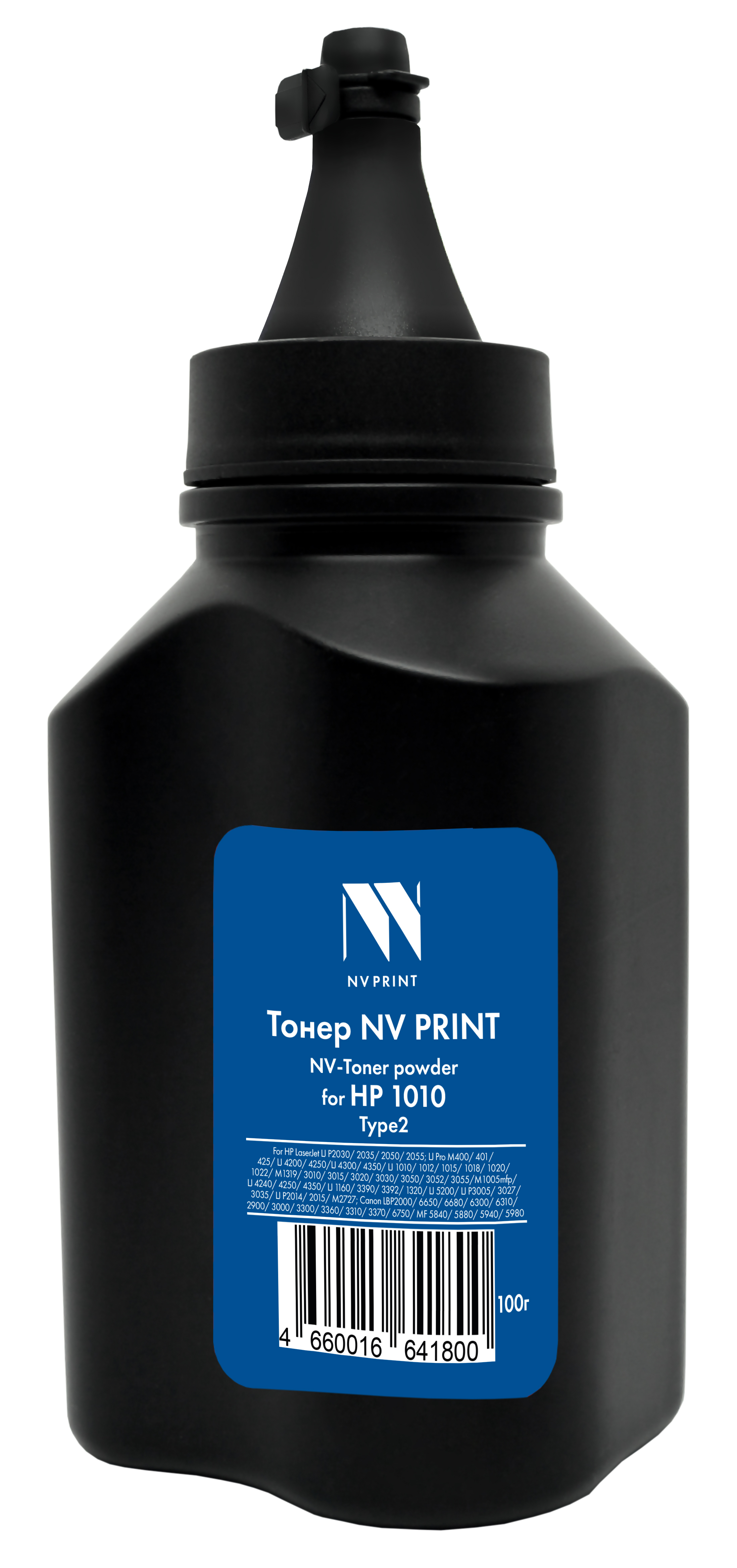 

Тонер NV Print NV-HP1010-Type2-100g, Черный