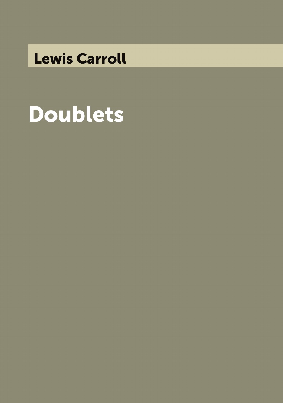 

Doublets