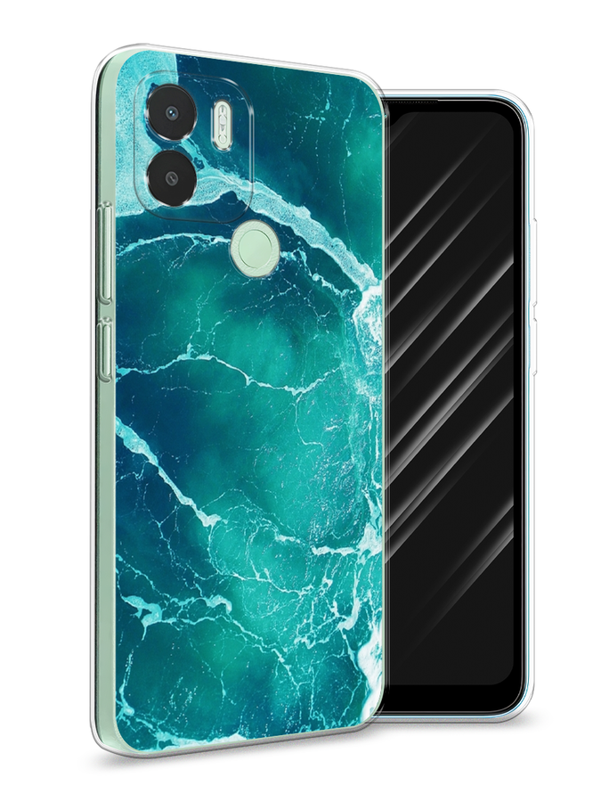 

Чехол Awog на Xiaomi Redmi A1+/Redmi A2+/Poco C51/C50 "Изумрудный океан", Бирюзовый;синий, 319350-1