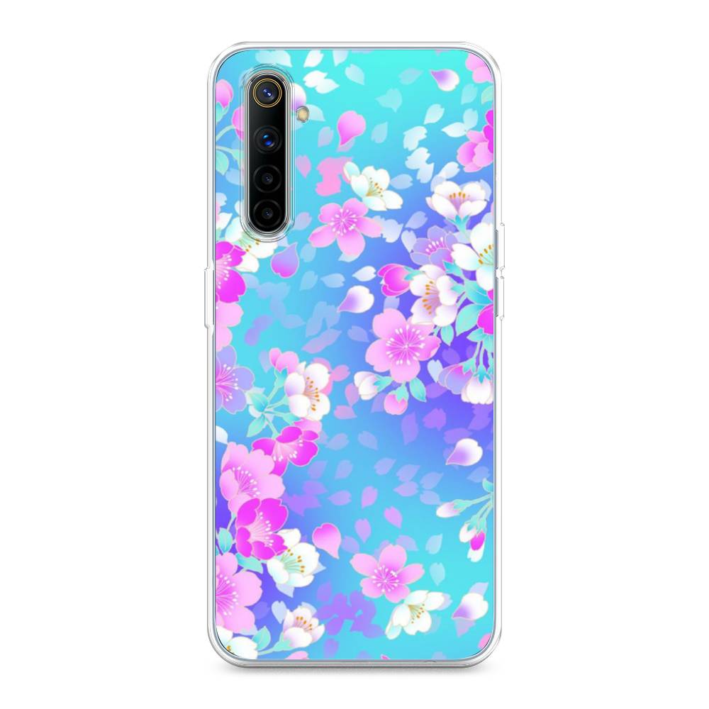 

Чехол Awog на Realme 6 "Яблоневые цветы", Разноцветный, 252750-8