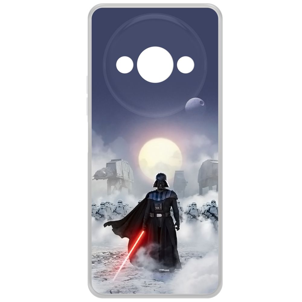 

Чехол-накладка Krutoff Clear Case Звездные Войны. Дарт Вейдер для Xiaomi Redmi A3x, Прозрачный