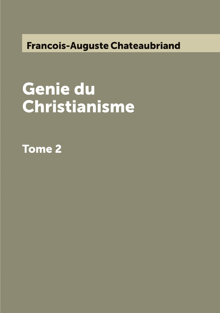 

Genie du Christianisme