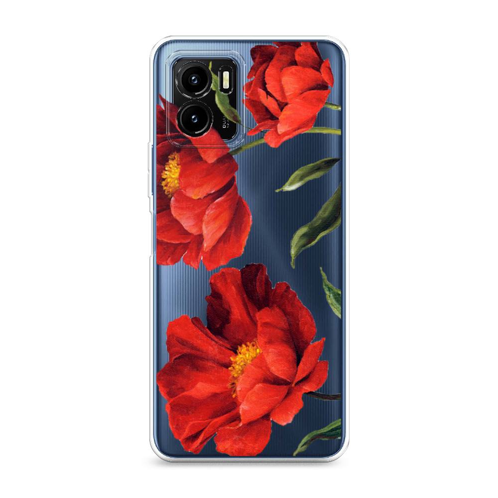 

Чехол Awog на Vivo Y15s "Красные маки", Разноцветный, 265650-8