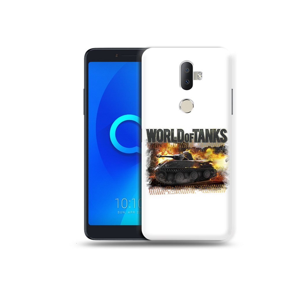 

Чехол MyPads Tocco для Alcatel 3V Мир танков-2, Прозрачный, Tocco