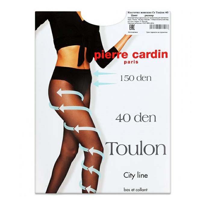 Колготки женские Pierre Cardin TOULON 40/150 черные 3 (M) Россия черный