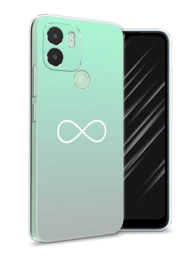 

Чехол Awog на Xiaomi Redmi A1+/Redmi A2+, Poco C51/C50 "Бесконечность от Тиффани", Бирюзовый, 319350-1