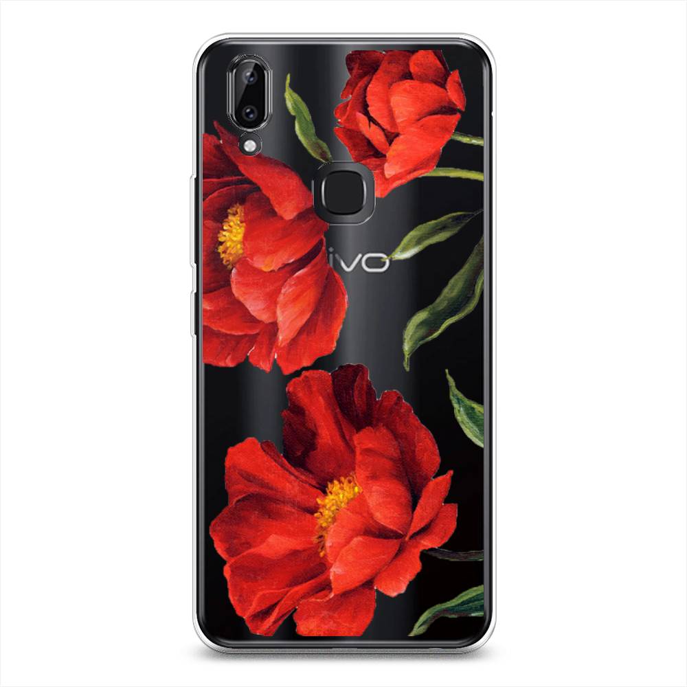 

Чехол Awog на Vivo Y85/V9 "Красные маки", Разноцветный, 260350-8