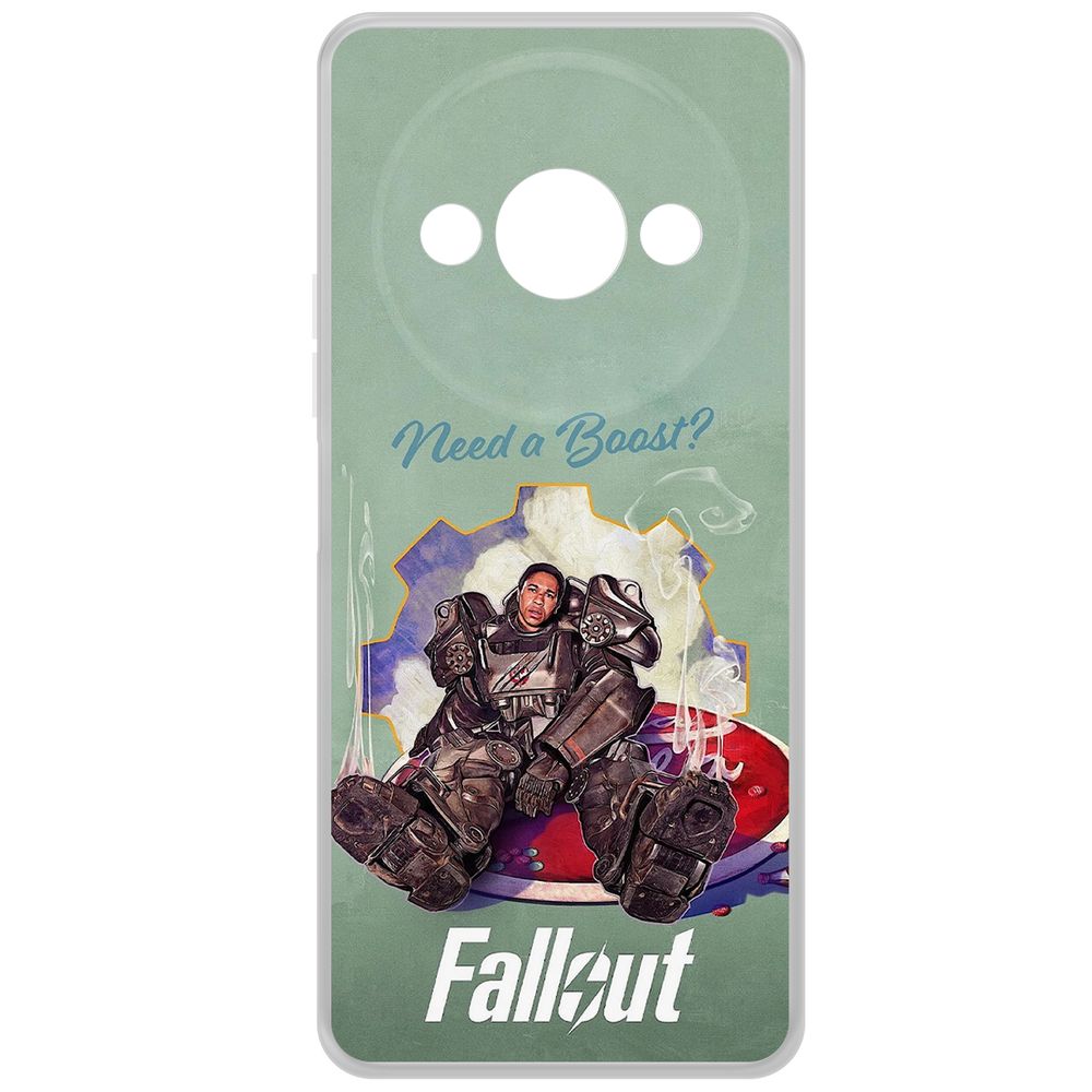 

Чехол-накладка Clear Case Фоллаут (Fallout) - Нужно ускорение для Xiaomi Redmi A3x, Прозрачный