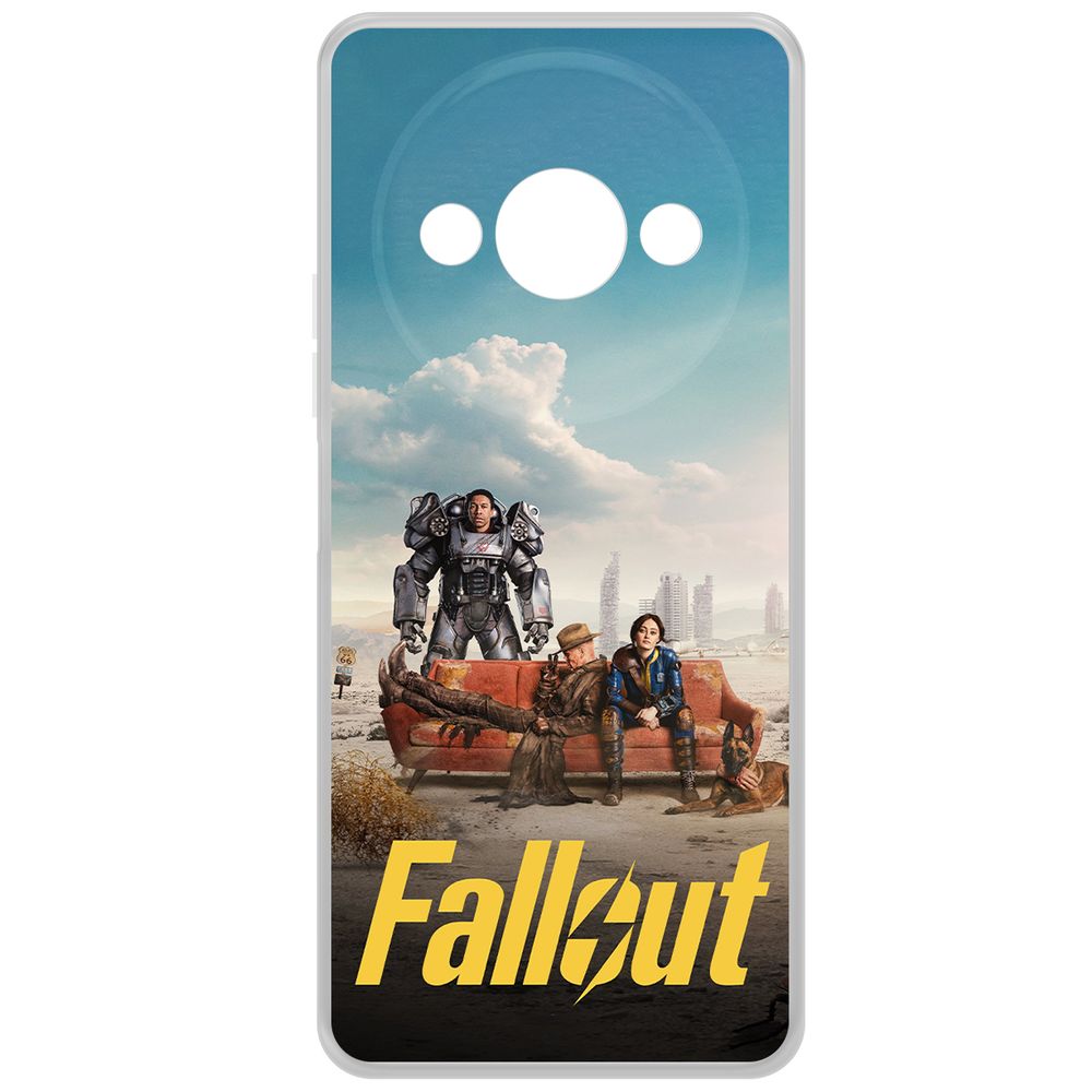 

Чехол-накладка Krutoff Clear Case Фоллаут (Fallout) - Постер для Xiaomi Redmi A3x, Прозрачный