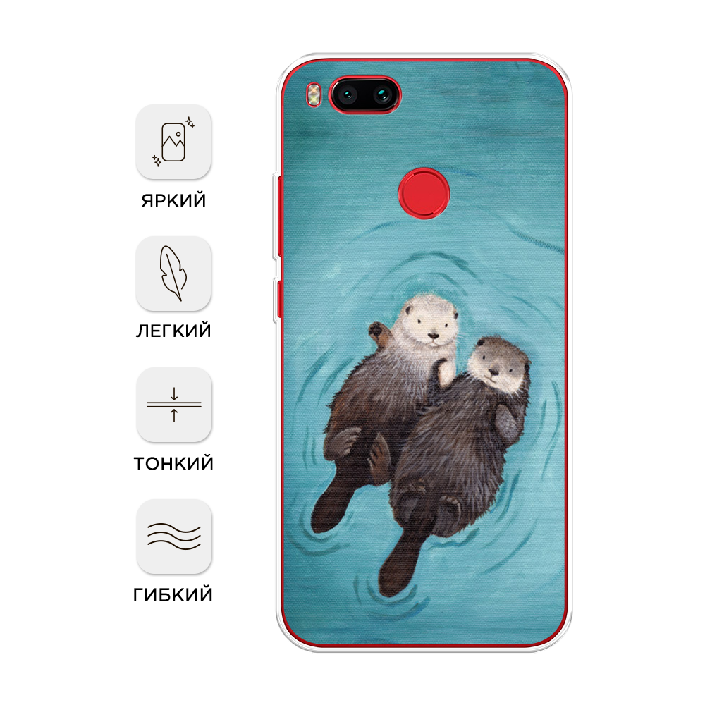 

Чехол Awog на Xiaomi Mi 5X "Парочка бобров", Разноцветный, 32350-10