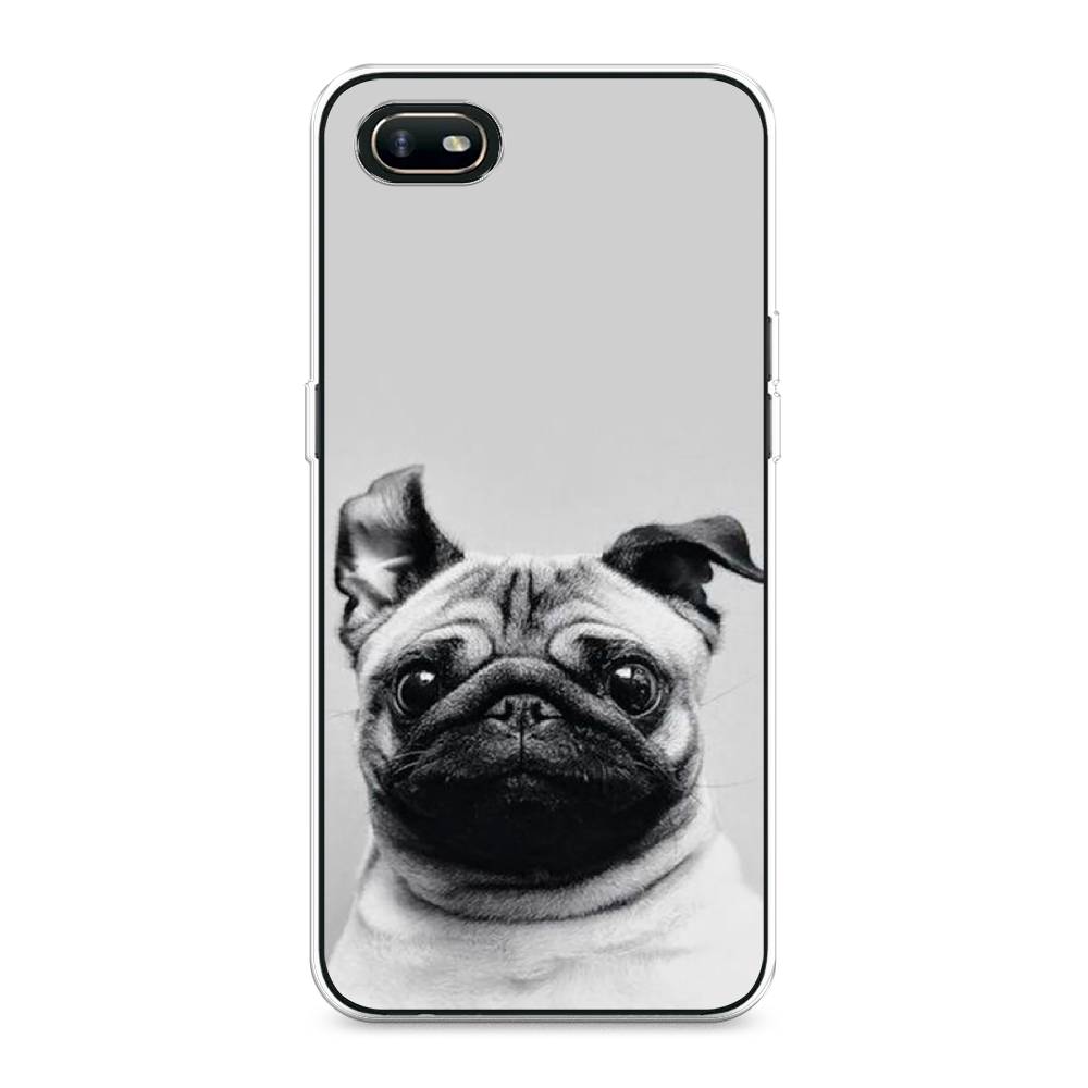 

Чехол Awog на Oppo A1k "Ушастый мопс", Разноцветный, 252150-1
