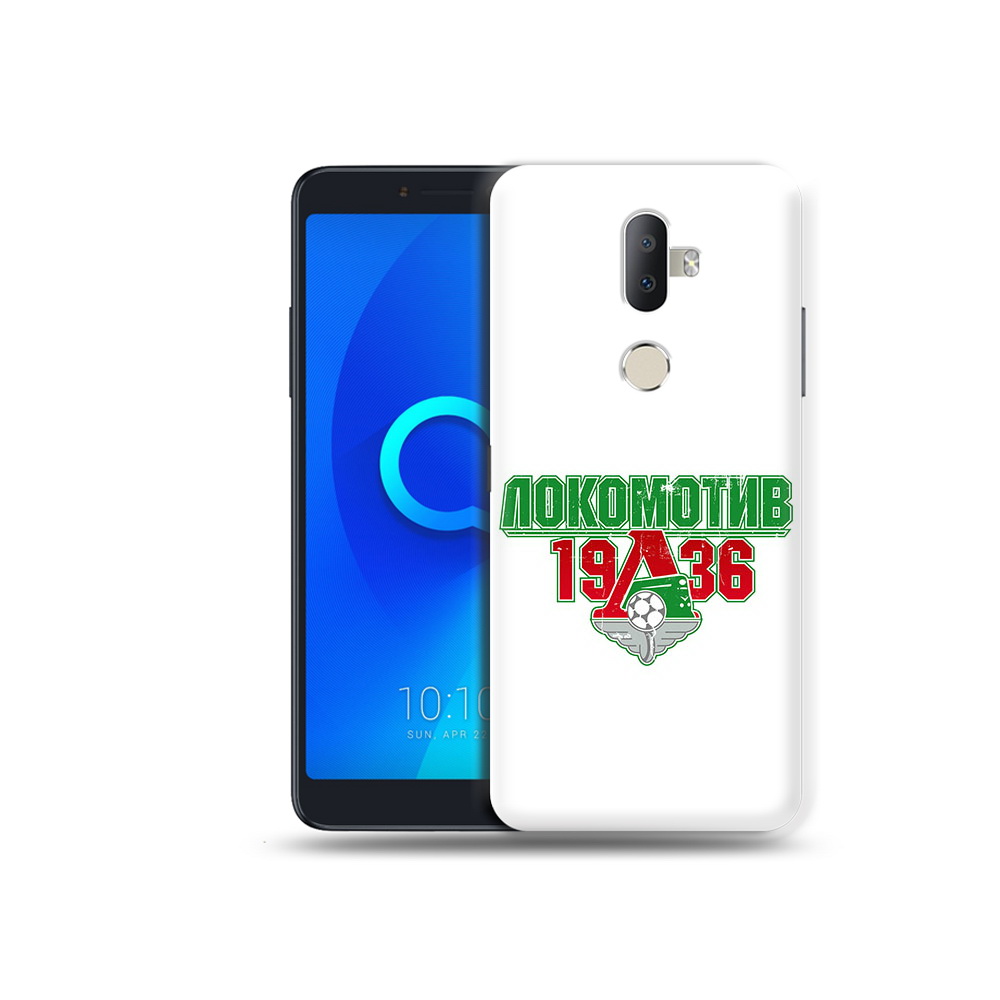 

Чехол MyPads Tocco для Alcatel 3V ФК локомотив 1936, Прозрачный, Tocco