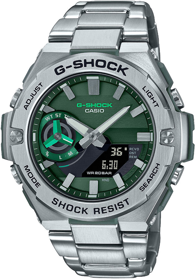 Наручные часы мужские Casio GST-B500AD-3A серебристые