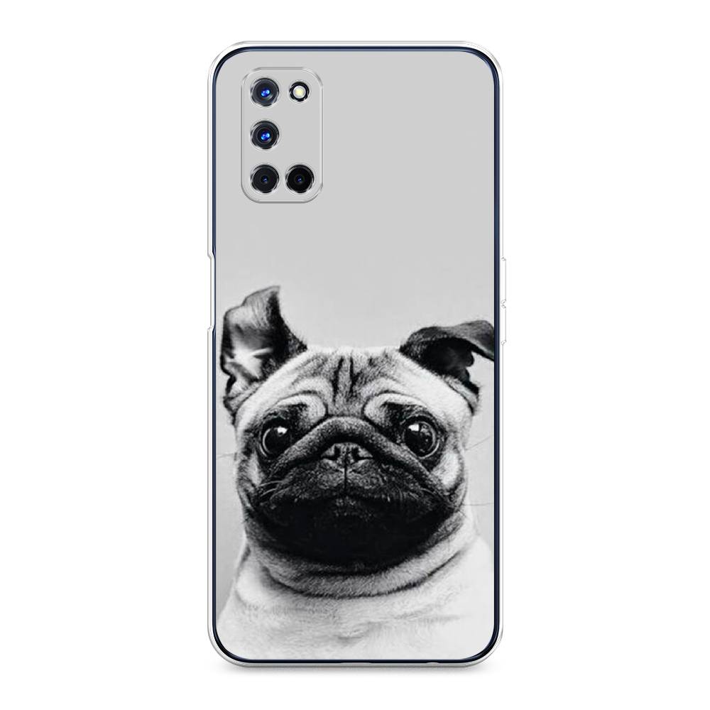 

Чехол Awog на Oppo A52/A72 "Ушастый мопс", Разноцветный, 253150-1