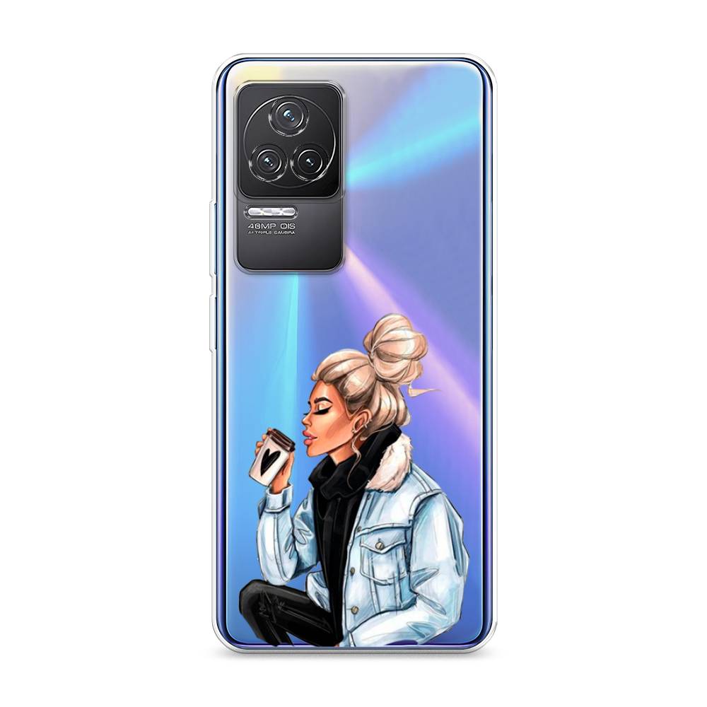 

Чехол Awog на Xiaomi Redmi K50 "Cute girl", Разноцветный, 312250-7