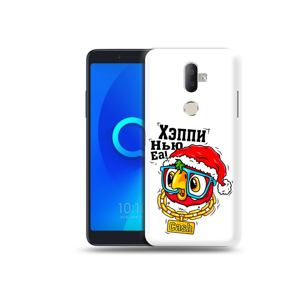 

Чехол MyPads Tocco для Alcatel 3V Хэппи нью еа, Прозрачный, Tocco