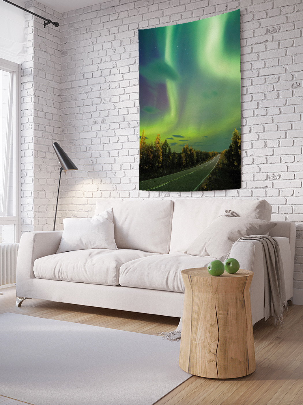 

Вертикальное фотопанно на стену JoyArty Северное сияние 100x150 см, Северное сияние